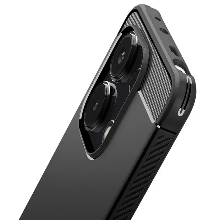 spigen rugged armor, matte black - xiaomi redmi note 13 - slika 3