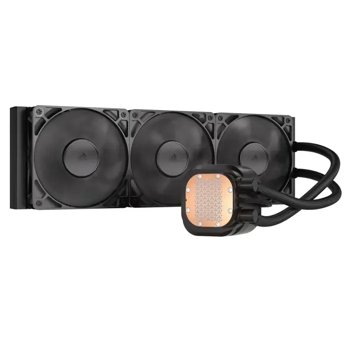 corsair nautilus 360 rs motherboard all-in-one liquid cooler black - slika 3