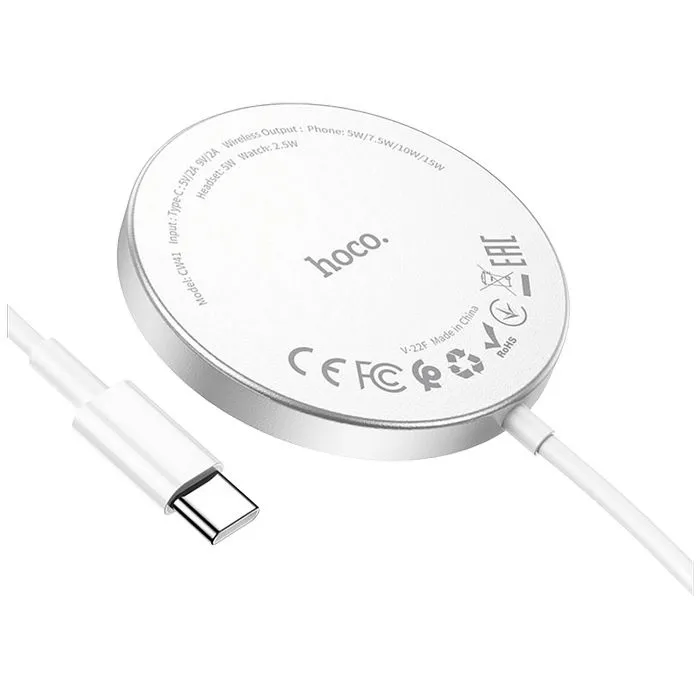 hoco. punjač kućni, bežični, 3u1, 15 w - cw41 delight - slika 4