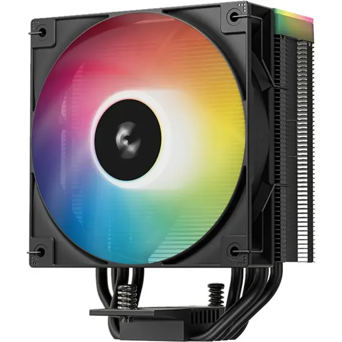 deepcool ag400 argb v2, cpu cooler black, 120 mm - slika 3