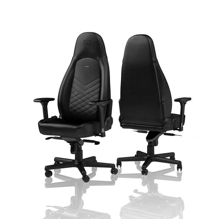 noblechairs icon gaming stolica - crna nbl-icn-pu-bla - slika 1