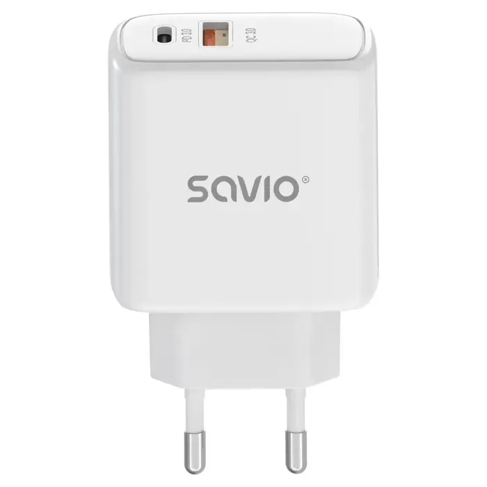 savio la-12 mobile device charger universal white ac fast charging indoor - slika 4