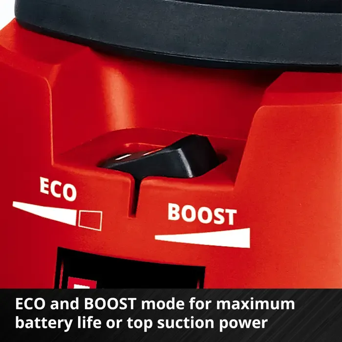 einhell wet / dry vacuum te vc 36/30 li (red / silver, without battery and charger) - slika 5