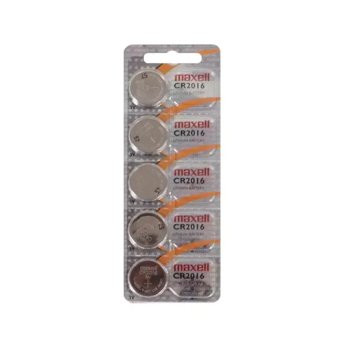maxell battery specialist cr2016, 5 pcs. - slika 3