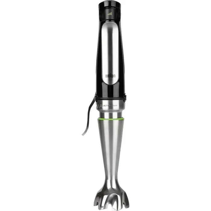 braun multiquick 9 hand blender mq 9147x (stainless steel/black, 1,200 watts, with 2 choppers, potato masher, whisk) - slika 2
