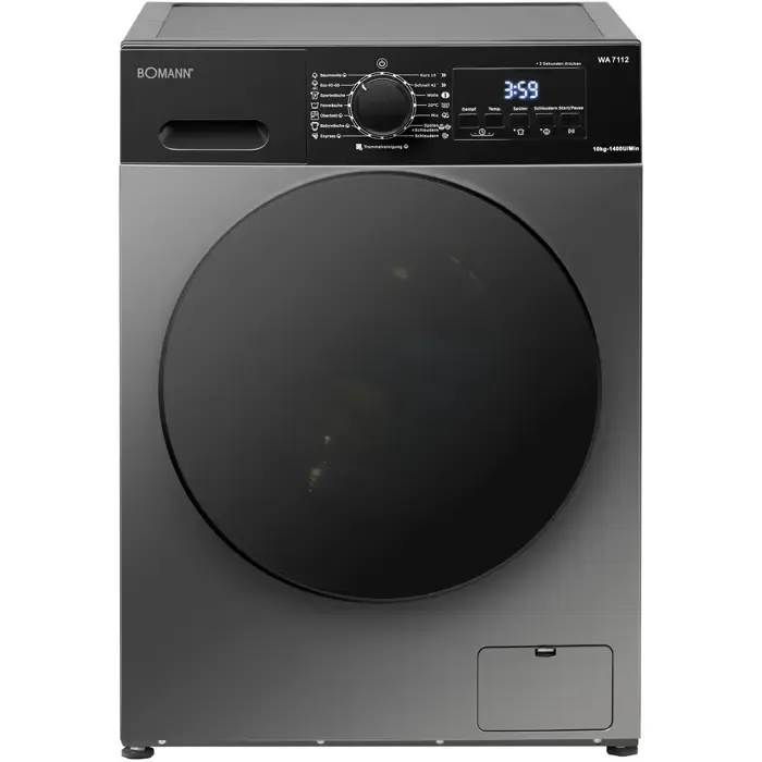 bomann wa 7112 titanium (titanium/black) - slika 2