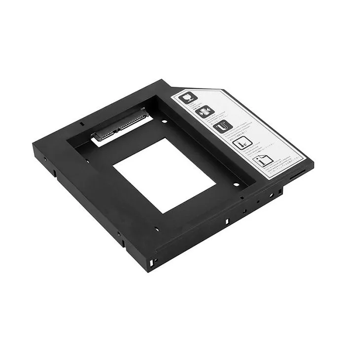 silverstone ts06, 2,5 zoll in slim odd slot/external odd case - black sst-ts06b - slika 4