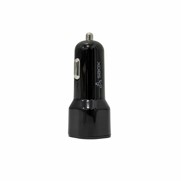 sbox 2xusb auto punjač cc-038 38 w crni - slika 3