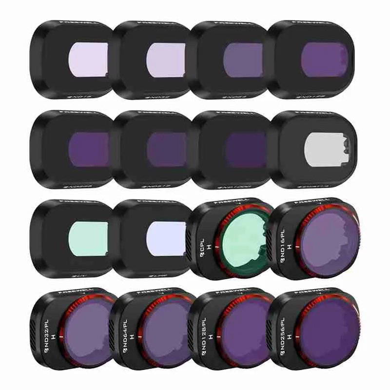 set of 16 filters freewell for dji mini 4 pro drone - slika 2