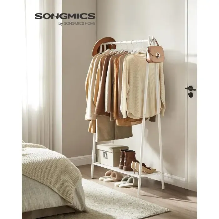 songmics clothing hanger, white - slika 2