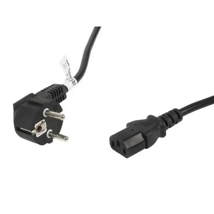 lanberg ca-c13c-11cc-0100-bk power cable black 10 m c13 coupler cee7/7 - slika 1