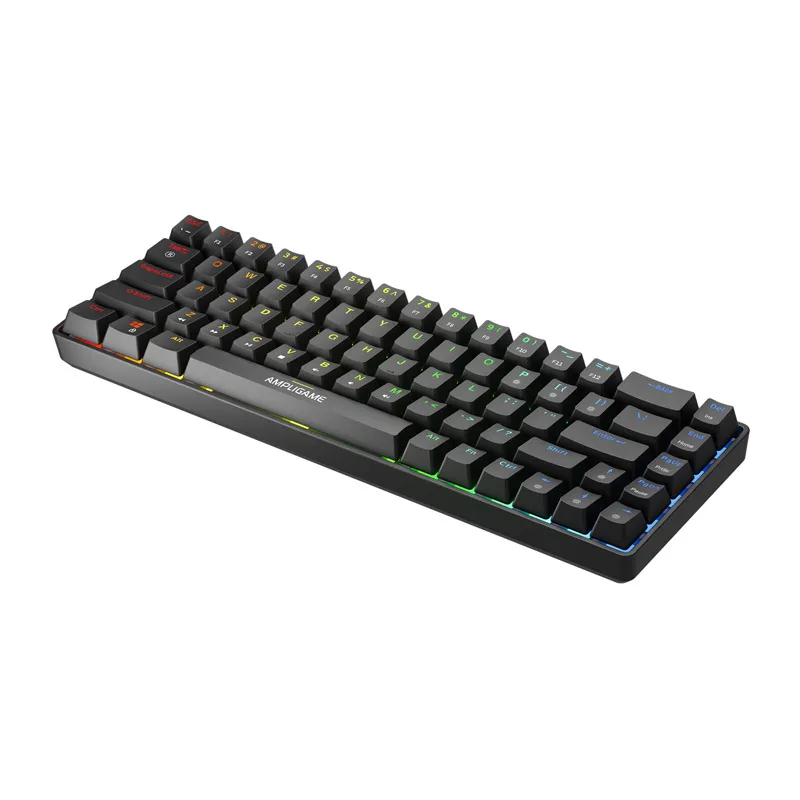 fifine gk1 mechancial keyboard ,65% rgb (black) - slika 3