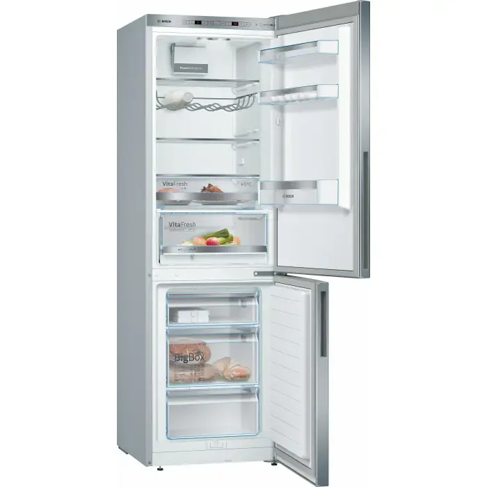 bosch fridge / freezer combination kge36aica series 6 c silver - series 6 - slika 2