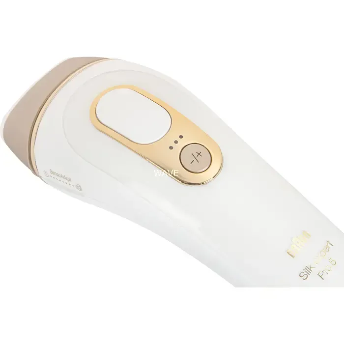 braun silk-expert pro ipl pl5052, hair remover (white/gold, incl. bag + 2 precision attachments + venus razor) - slika 4