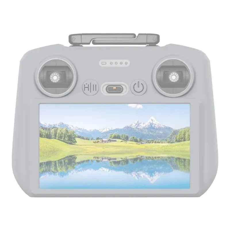 silicone protective case puluz for dji rc 2 (grey) - slika 2