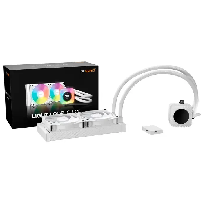 be quiet light loop io lcd 240mm (white) - slika 5
