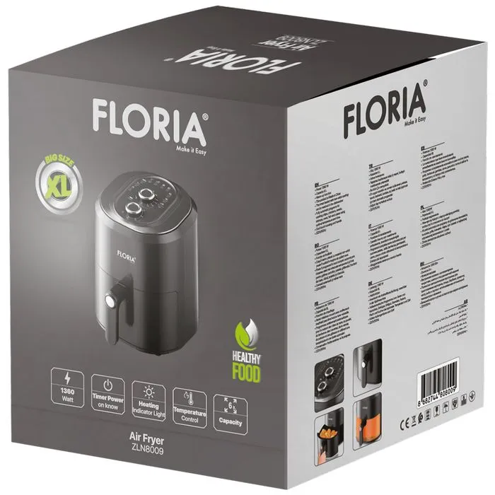 floria friteza na vrući zrak, timer - zln8009 - slika 2