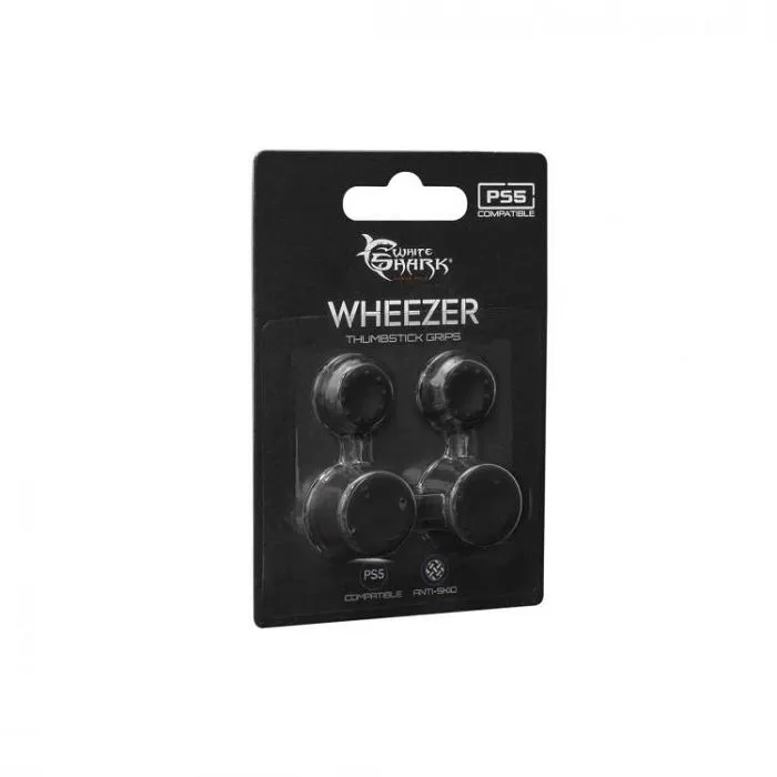 WHITE SHARK PS5 silikonski gripovi za 3D joystick PS5-817 WHEEZER crni - Strmec, Sveta Nedelja