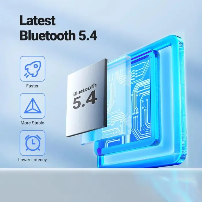 ugreen bežični audio receiver, bluetooth, usb, 3.5mm, crni - slika 2