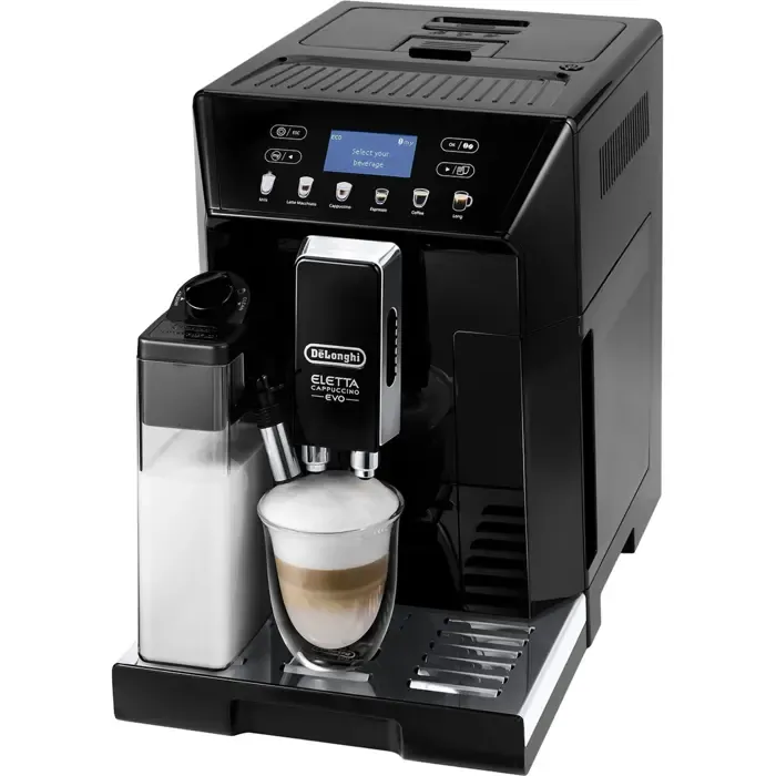 delonghi eletta cappuccino evo ecam46.860.b (black) - slika 3
