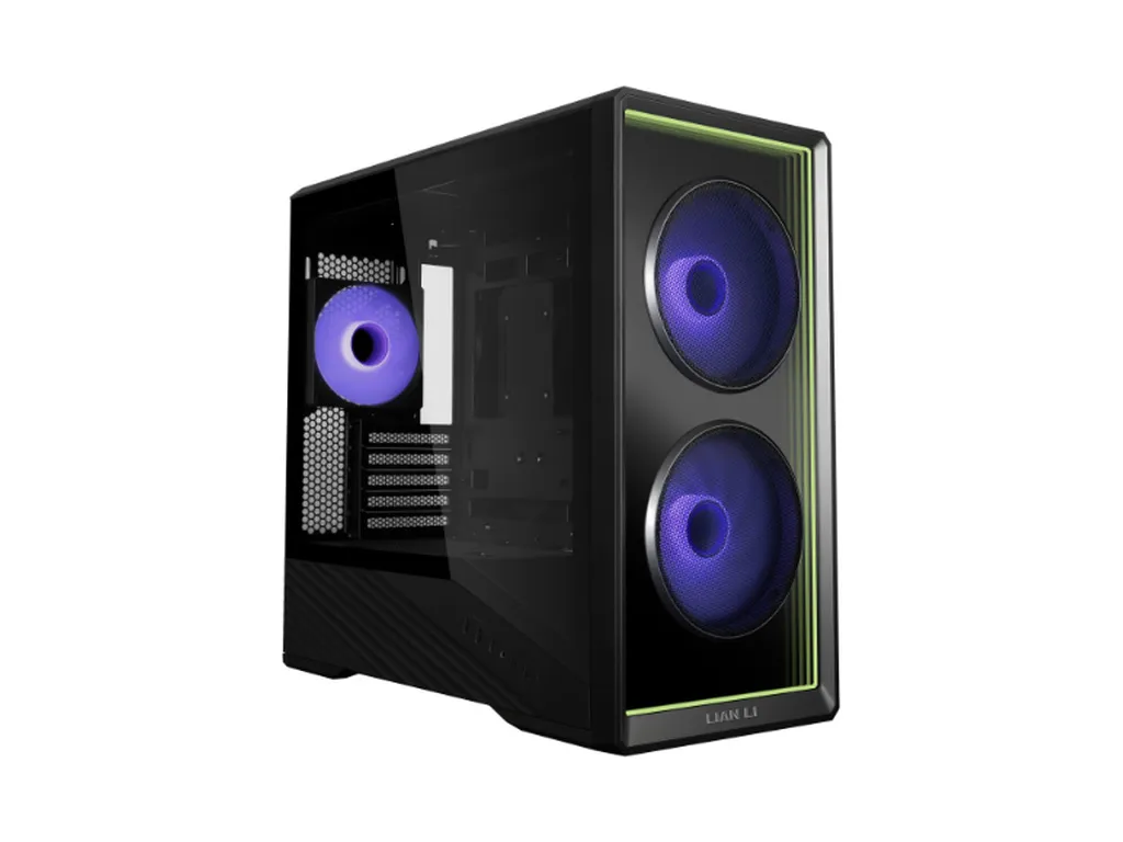 računalniško ohišje lian li vector v150 inf, micro-atx, kaljeno steklo, črno - v150infx - slika 1