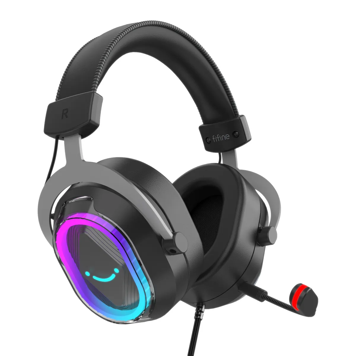 fifine h13 gaming headphones (black) - slika 3
