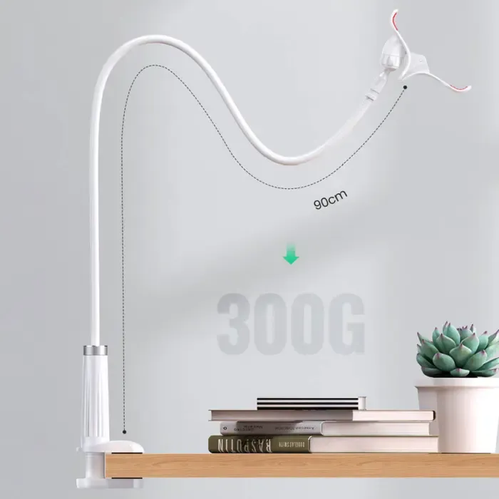 ugreen držač za smartphonee, fleksibilni, bijeli, 90cm - slika 4