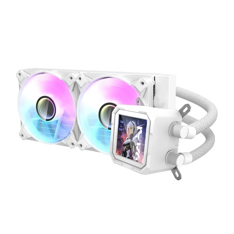 darkflash dv240s cpu water cooler (white) - slika 3