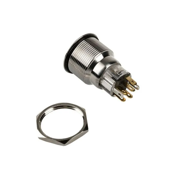 dimastech vandalismusschalter/-taster 22mm, silverline dot - rgb pd211 - slika 2