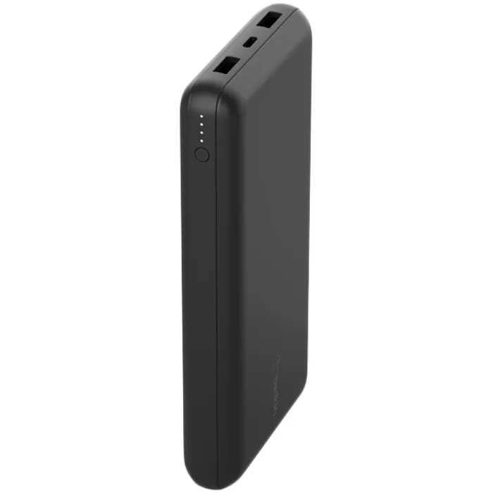 belkin 20k power bank, usb-a & c 15w, black - slika 2