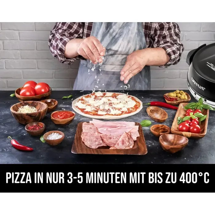 g3 ferrari napoletana g1003210, pizza oven (black) - slika 2