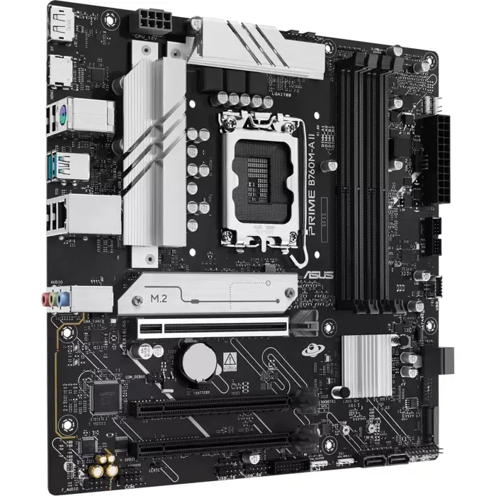 asus prime b760m-a ii-csm (black/silver) - 1700 - slika 2