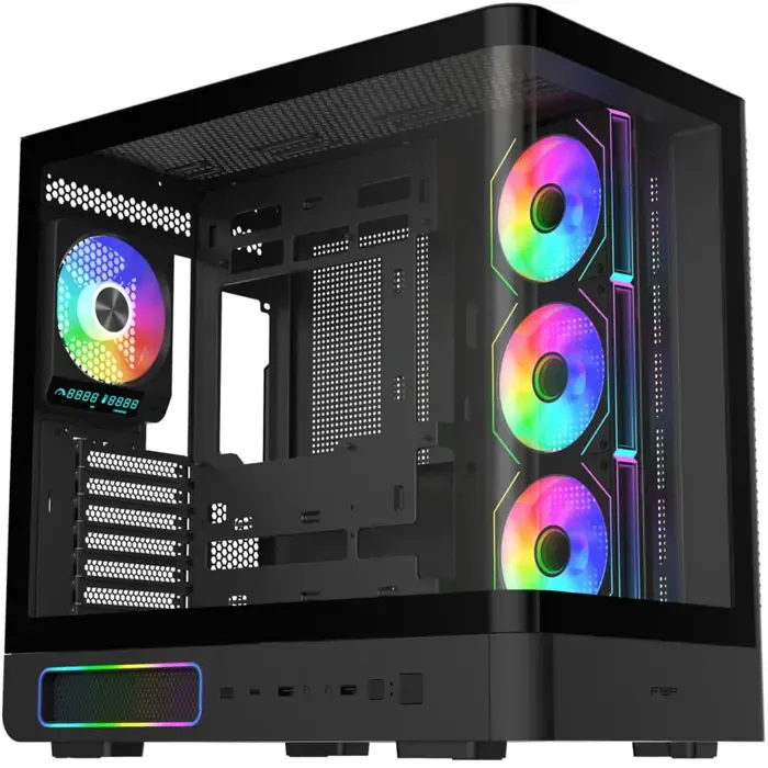 fortron m581 (black, panoramic glass design) - slika 1