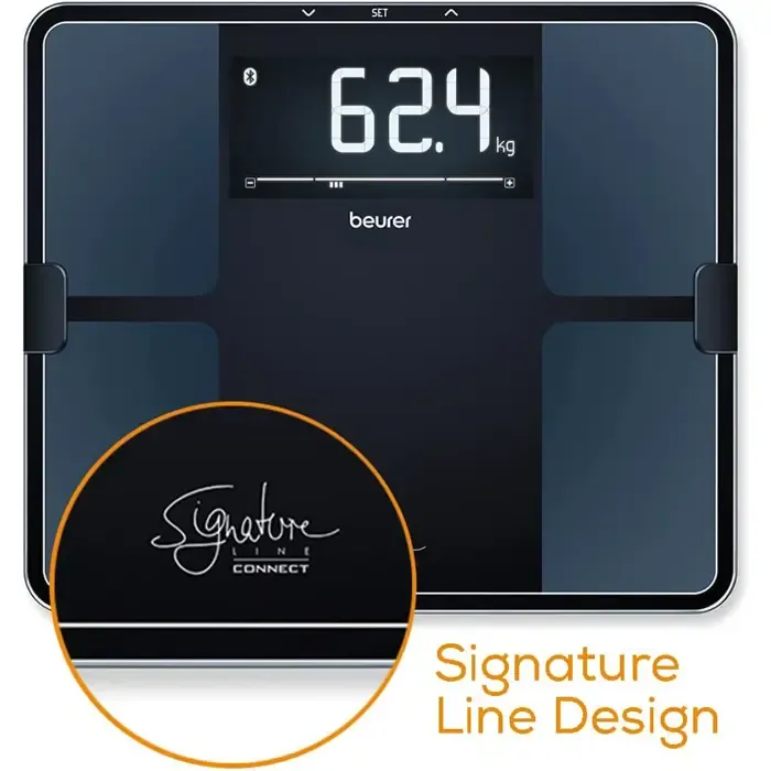 beurer diagnostic scale bf 915 (black) - slika 5