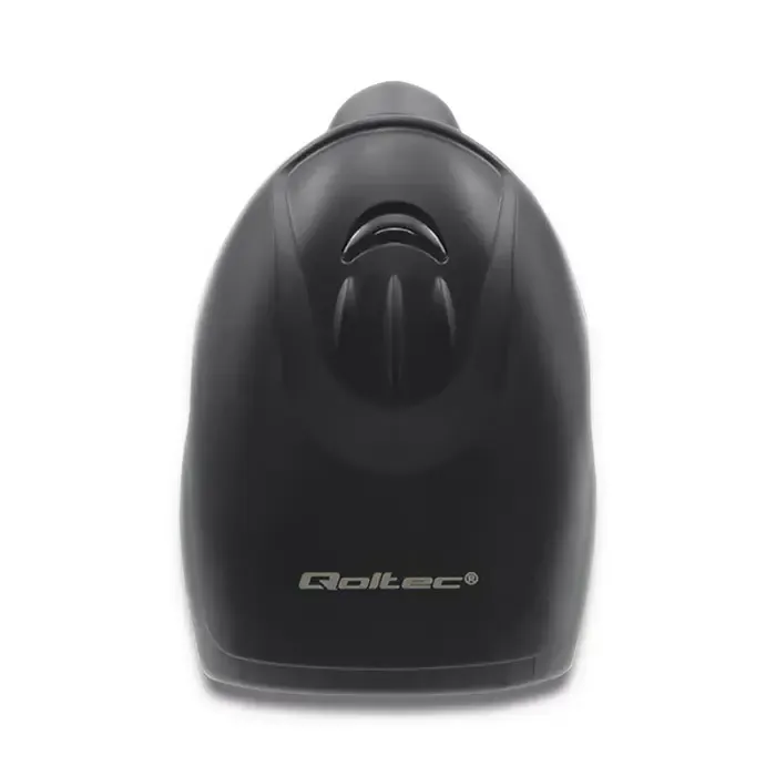 qoltec 50866 laser barcode reader 1d | ccd | usb | black - slika 2