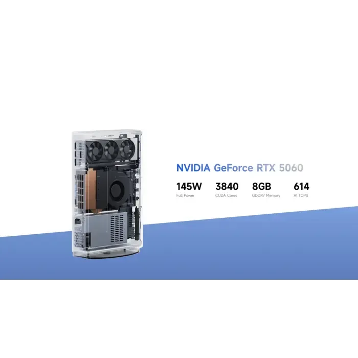 minisforum atomman g1 pro, amd ryzen 9 8945hx + nvidia rtx5060 (desktop gpu), 32gb ddr5, 1tb ssd, win11 pro - slika 4