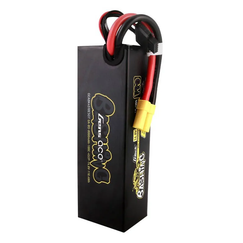 gens ace 8000mah 14.8v 100c 4s2p lipo battery pack - slika 3