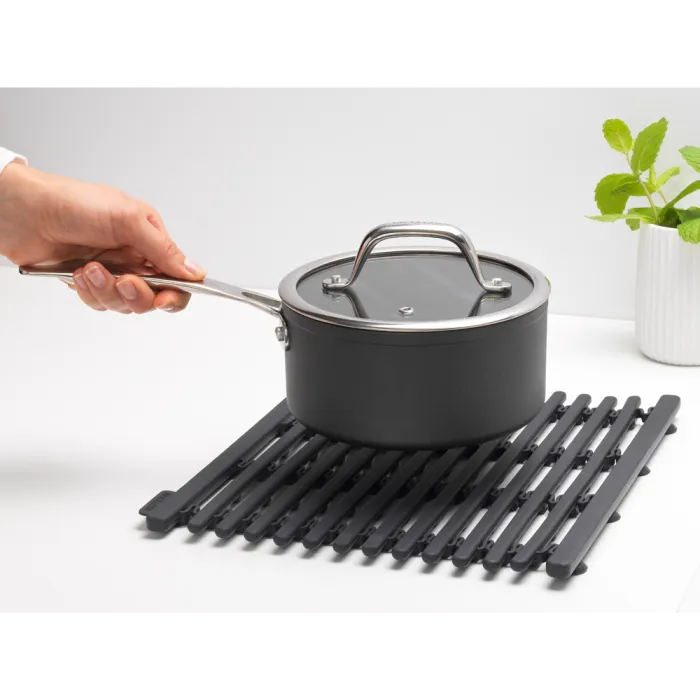 brabantia silicone sink mat, dark gray. - slika 5