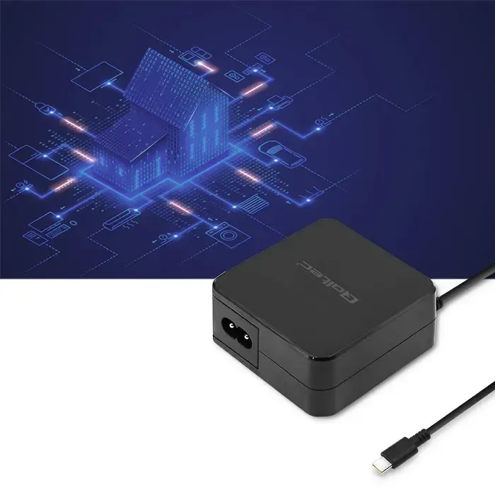 qoltec 51027 charger | 65w | 5-20.3v | 2-3.25a | usb type c | pd - slika 2