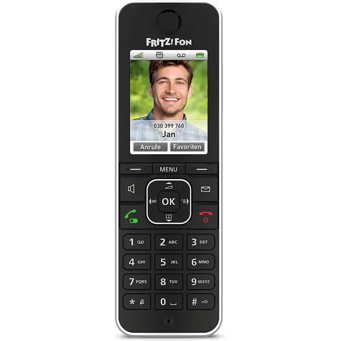 avm fritz!fon c6, handset (black) - slika 2