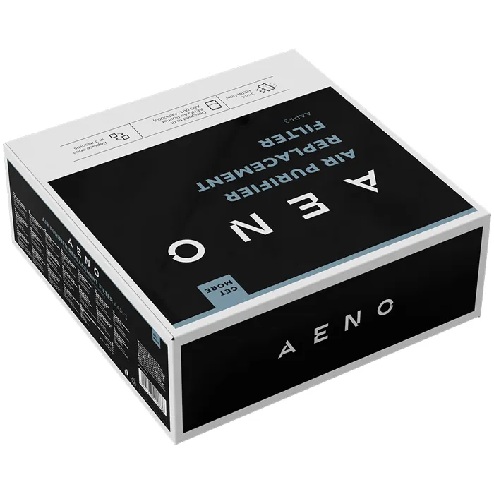 aeno air purifier aap0003 filter h13, activated carbon granules, hepa, φ195*60mm, nw 0.37kg - slika 5