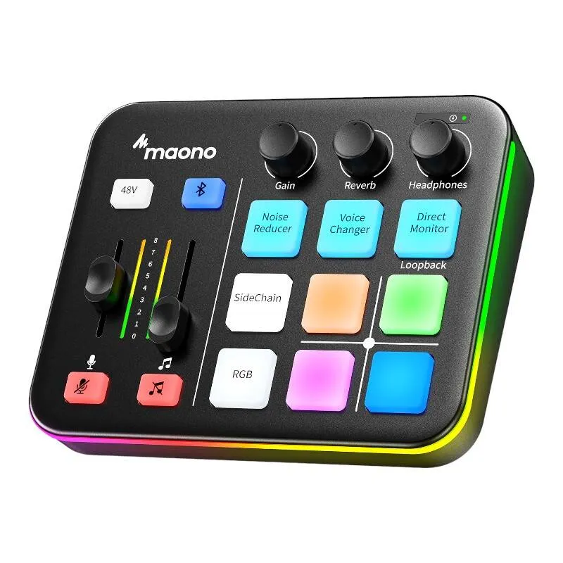 maono g1 neo sound card black - slika 2