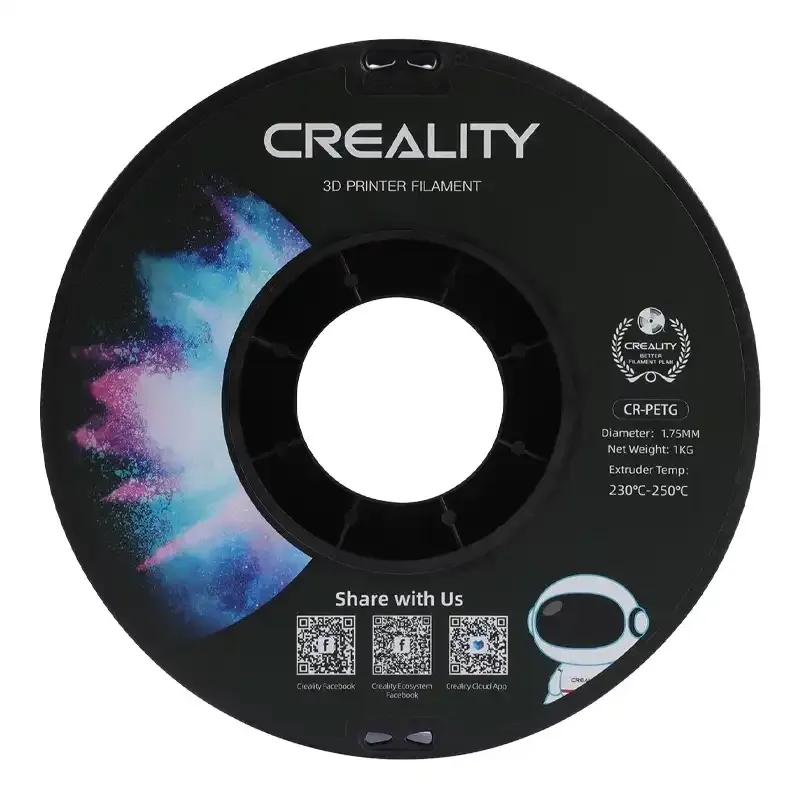 cr-petg filament creality (transparent blue) - slika 3
