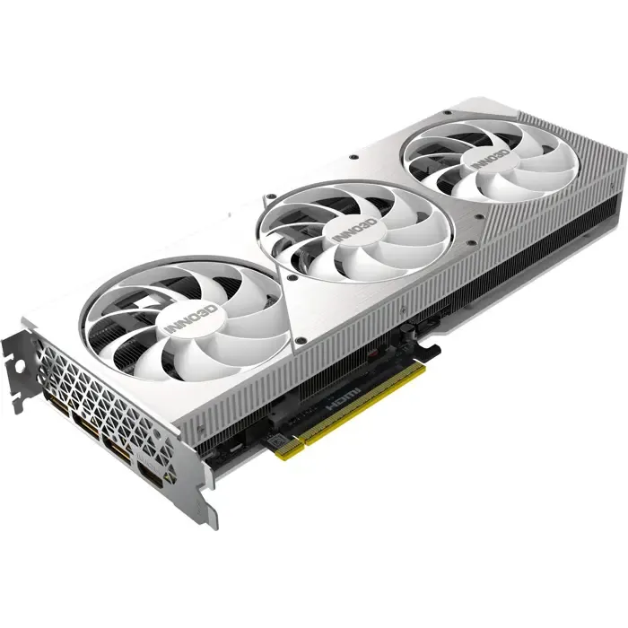 inno3d geforce rtx 5080 x3 oc white, graphics card white, dlss 4, 3x displayport, 1x hdmi 2.1 - slika 4
