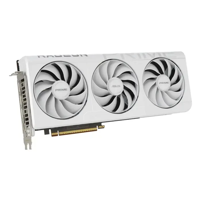 asus prime -rx9070xt-o16g-white amd radeon rx 9070 xt 16 gb gddr6 - slika 3