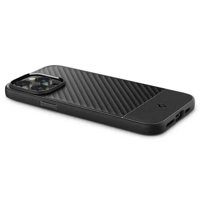 spigen core armor, zaštitna maska za telefon, mat crna - iphone 14 plus (acs04648) - slika 2