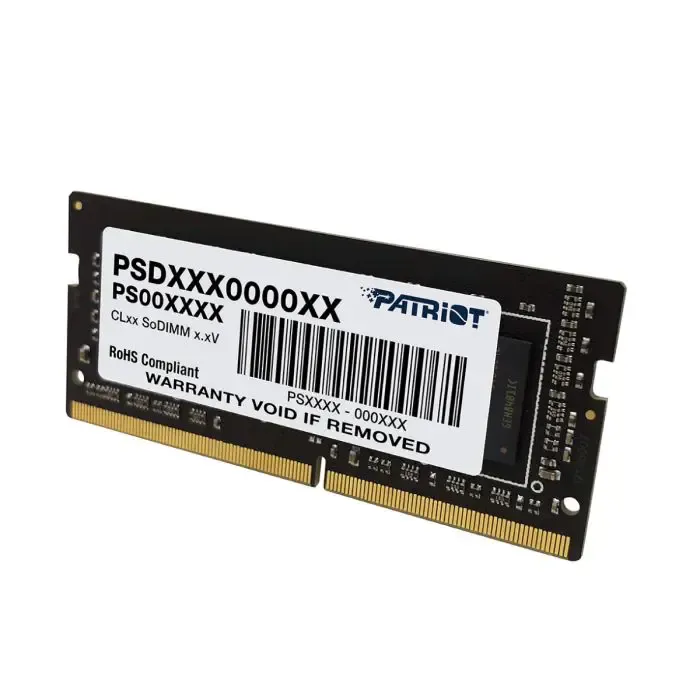 patriot signature line 8gb ddr4-3200 sodimm pc4-25600 cl22, 1.2v - slika 4