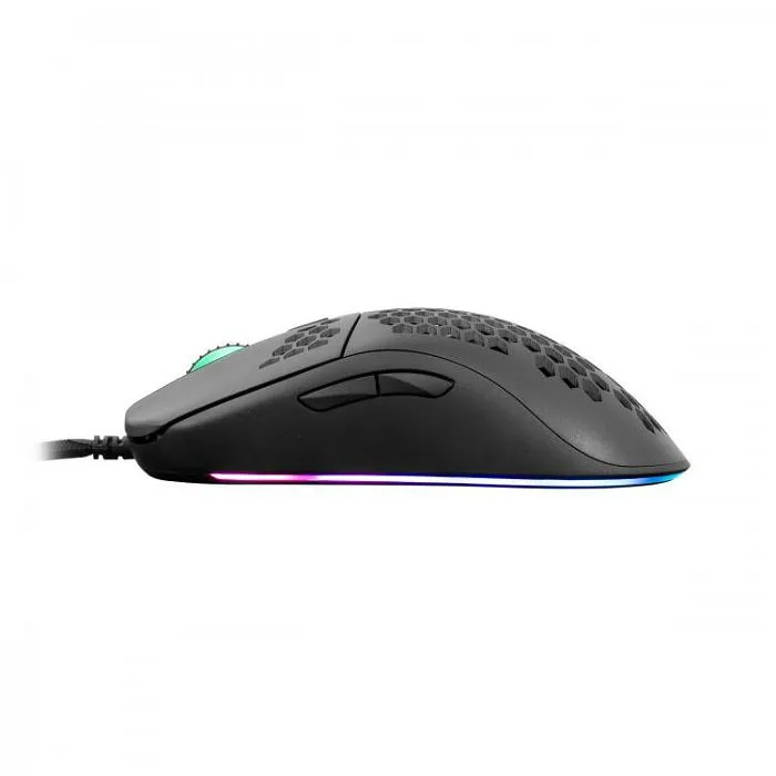 white shark rgb gaming miš galahad crni 6400dpi - slika 5