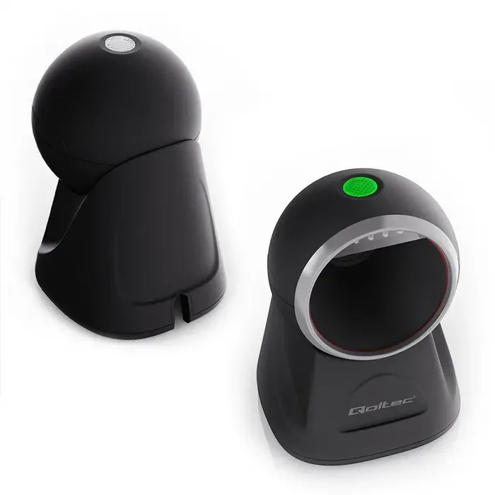 qoltec desktop precision reader 1d barcode & qr scanner | 2d - slika 5