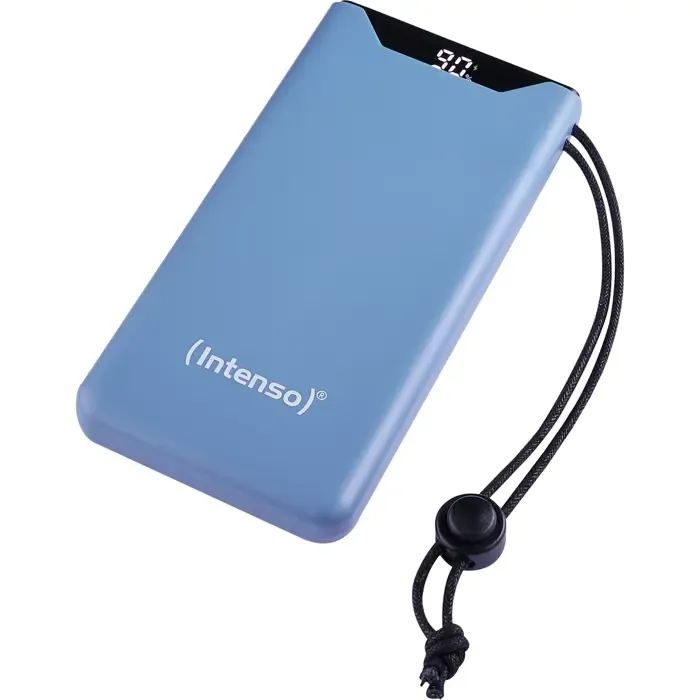 intenso powerbank f10000 blue (blue, 10,000 mah, pd 3.0, quick charge 3.0) - slika 2